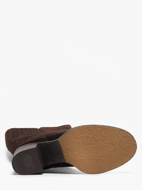 Heeled Boots In Leather Tamaris Brown women 47 other view 4