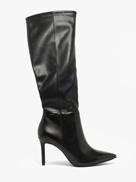 Stiletto Heel Boots In Leather Tamaris Black women 45