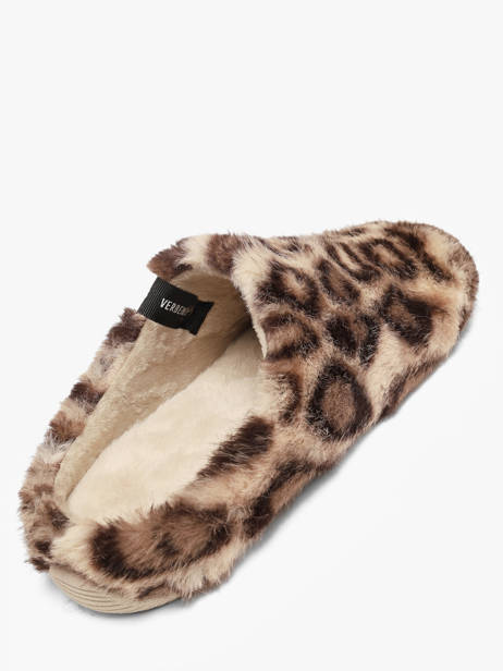 Slippers Verbenas Beige women 60501126 other view 2