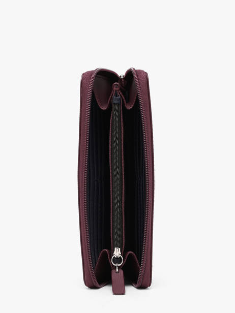Wallet Lacoste Violet l12.12 concept holiday NF5508HN other view 1