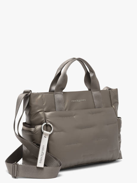 Cocoon Satchel With Shoulder Strap Hedgren Gray cocoon HCOCN07 other view 1