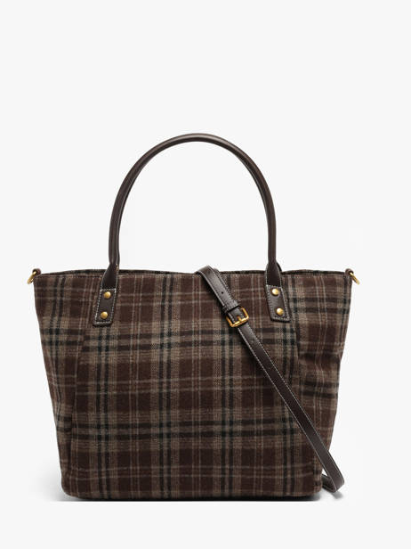 Shoulder Bag Taylor With Tartan Print Laurent david Brown ld bags 135 other view 3