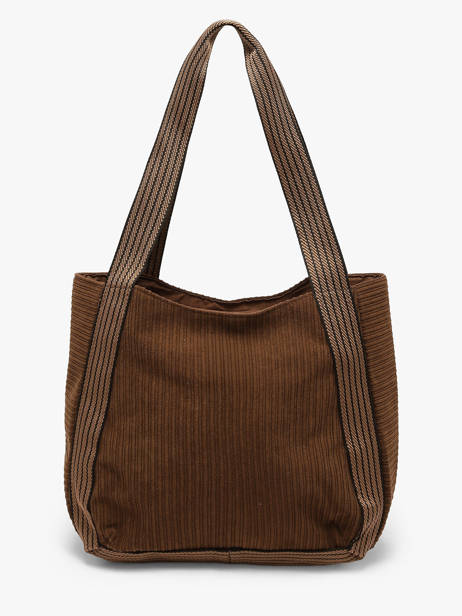 Shoulder Bag Velours Le voyage en panier Brown velours AHP308 other view 3