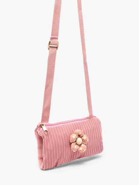 Sac Bandoulière Le voyage en panier Rose kids AHP350 vue secondaire 1