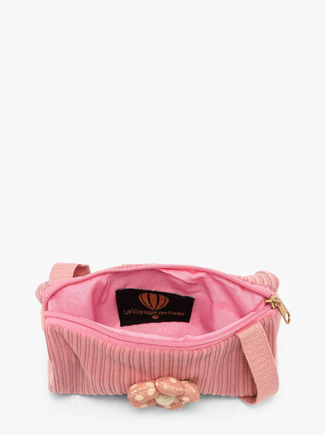Sac Bandoulière Le voyage en panier Rose kids AHP350 vue secondaire 2