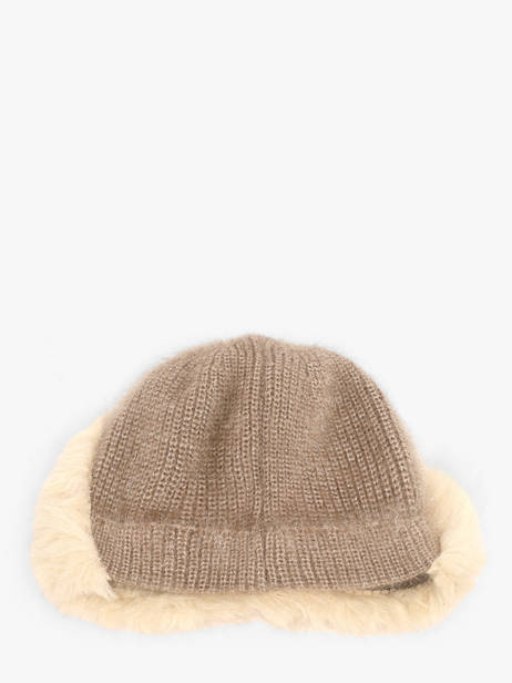 Beanie Le voyage en panier Beige accessoires AHC007 other view 2