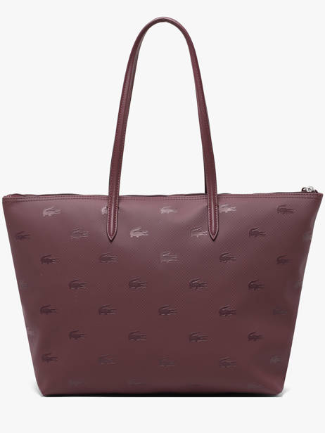Shopping Bag L12.12 Concept Holiday Lacoste Violet l12.12 concept holiday NF5505HN other view 3