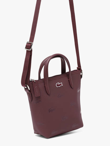 Crossbody Bag L12.12 Concept Holiday Lacoste Violet l12.12 concept holiday NF5506HN other view 1