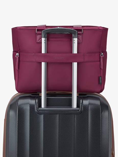 Messenger Bag Delsey Violet victoire 2103340 other view 6