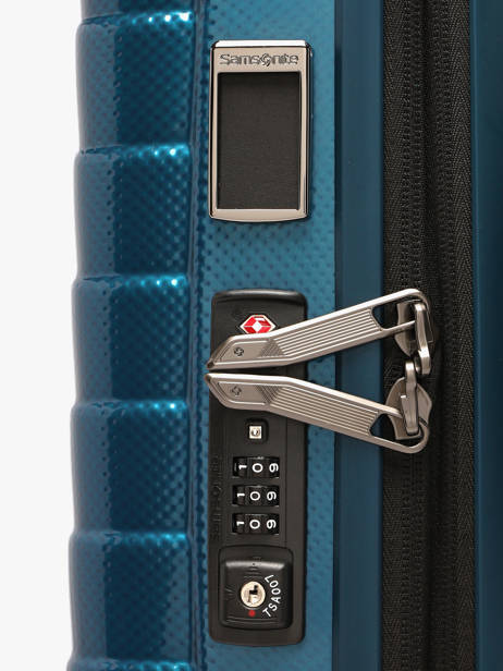 Valise Cabine Extensible Samsonite Bleu proxis 158191 vue secondaire 1
