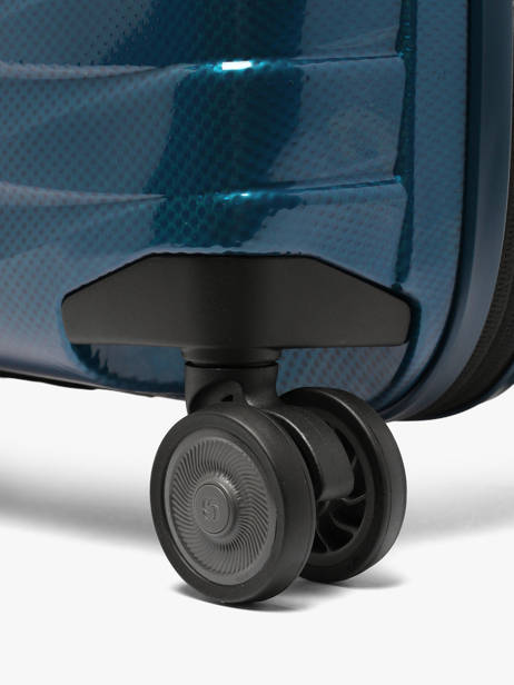 Valise Cabine Extensible Samsonite Bleu proxis 158191 vue secondaire 2