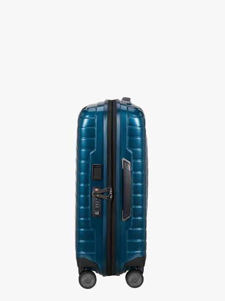 Valise Cabine Extensible Samsonite Bleu proxis 158191 vue secondaire 3