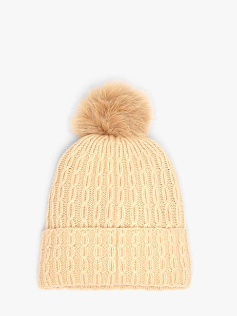 Bonnet Tommy hilfiger Beige th script AW19112 vue secondaire 2