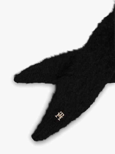 Écharpe Tommy hilfiger Noir elevated chic AW19292 vue secondaire 2