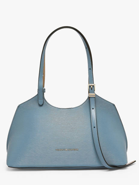 Shoulder Bag Th Modern Polyurethane Tommy hilfiger Blue th modern AW19037