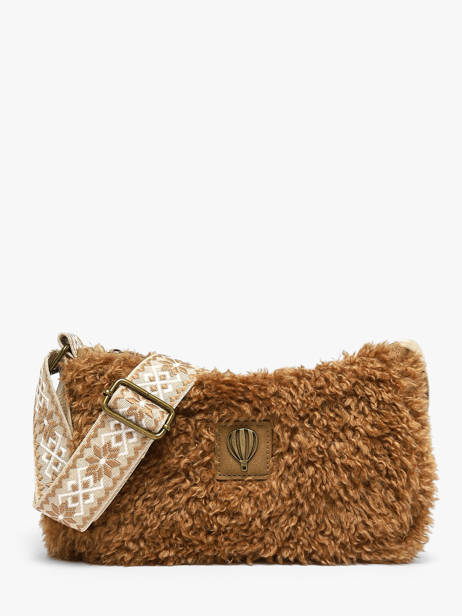 Shoulder Bag Winter Le voyage en panier Brown winter AHP323