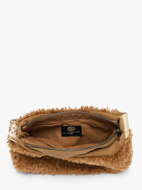 Shoulder Bag Winter Le voyage en panier Brown winter AHP323 other view 2