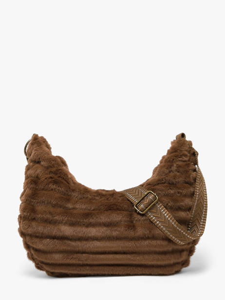 Shoulder Bag Quadri Le voyage en panier Brown quadri AHP320 other view 3