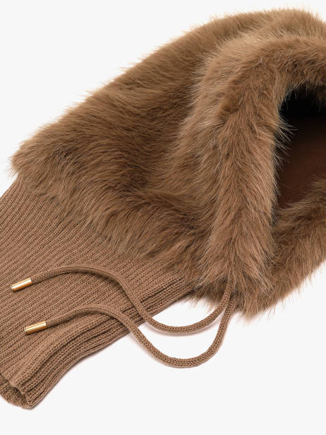 Beanie Le voyage en panier Brown accessoires AHC004 other view 1