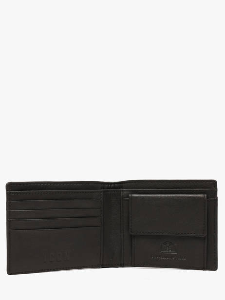 Portefeuille Liam Cuir Rfid Icon Noir liam A13 vue secondaire 1