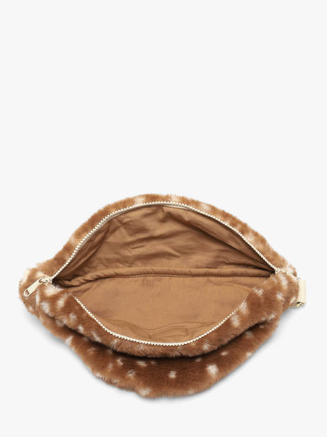 Sac Banane Hindbag Marron faon FN vue secondaire 3