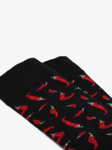 Socks Besocks Black socks women BECHILI other view 1