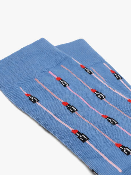 Socks Besocks Blue socks women LI other view 1