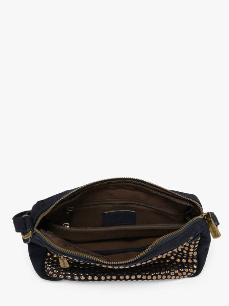 Shoulder Bag Studs Mandoline Blue studs 6734 other view 1