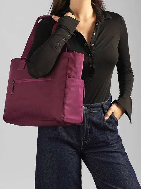 Messenger Bag Delsey Violet victoire 2103340 other view 1