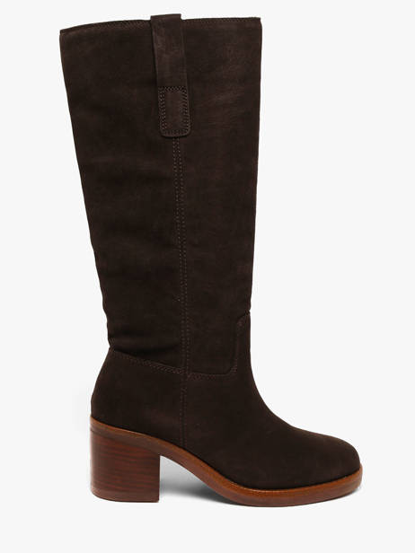 Bottes à Talon En Cuir Another trend Marron women 56321110