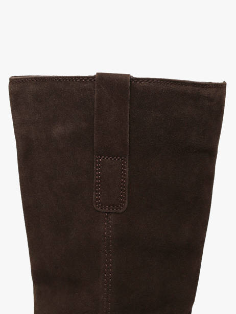 Bottes à Talon En Cuir Another trend Marron women 56321110 vue secondaire 3