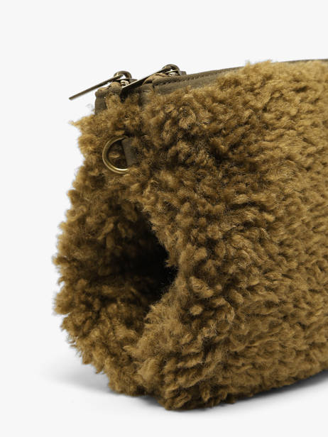 Shoulder Bag Winter Le voyage en panier Green winter AHP324 other view 2