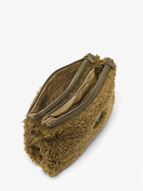 Shoulder Bag Winter Le voyage en panier Green winter AHP324 other view 3