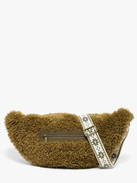Belt Bag Le voyage en panier Green winter AHP325 other view 3