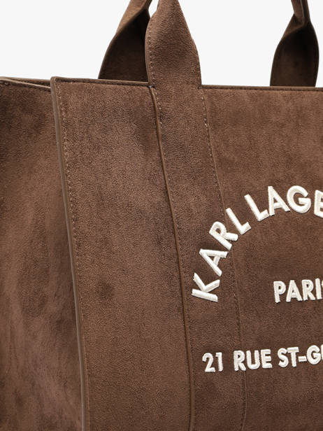 Satchel Rsg Karl lagerfeld Brown rsg B4W30373 other view 2