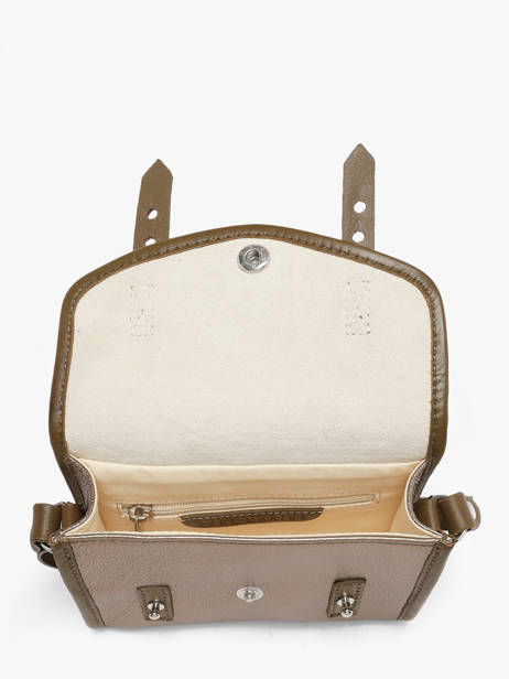 Leather Mini Indispensable Éclipse Bag Paul marius Gold eclipse MINIECL other view 2
