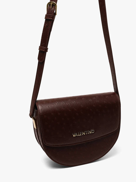 Sac Bandoulière Rossy Re Polyester Valentino Marron rossy re VBSAAY9S vue secondaire 1