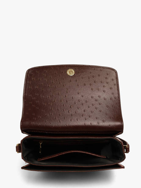 Sac Bandoulière Rossy Re Polyester Valentino Marron rossy re VBSAAY9S vue secondaire 2