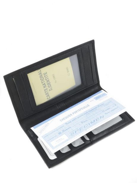 Porte-chéquier Cuir Francinel Noir bilbao 47916 vue secondaire 2