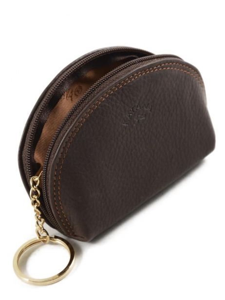 Porte-monnaie Cuir Katana Marron marina 753007 vue secondaire 1