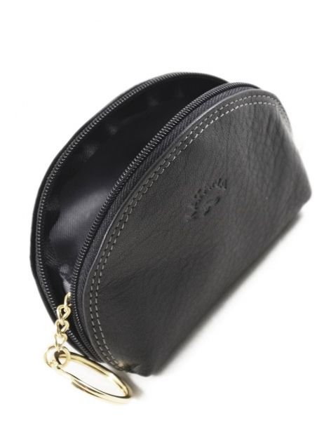 Porte-monnaie Cuir Katana Noir marina 753007 vue secondaire 1