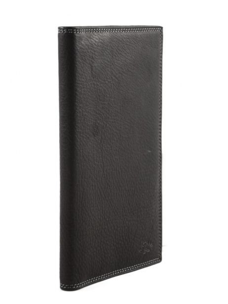 Porte-chéquier Marina Cuir Katana Noir marina 753008 vue secondaire 1