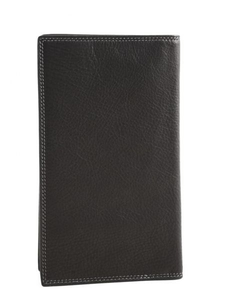 Porte-chéquier Marina Cuir Katana Noir marina 753008 vue secondaire 2