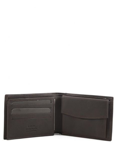 Portefeuille Cuir Katana Marron marina 753014 vue secondaire 3