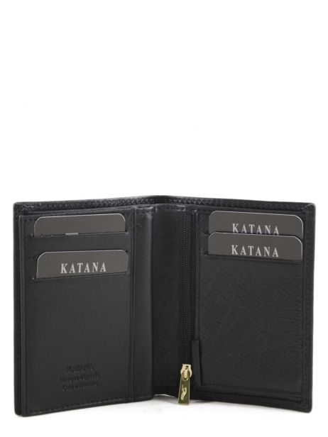 Wallet Leather Katana Black marina 753096 other view 4