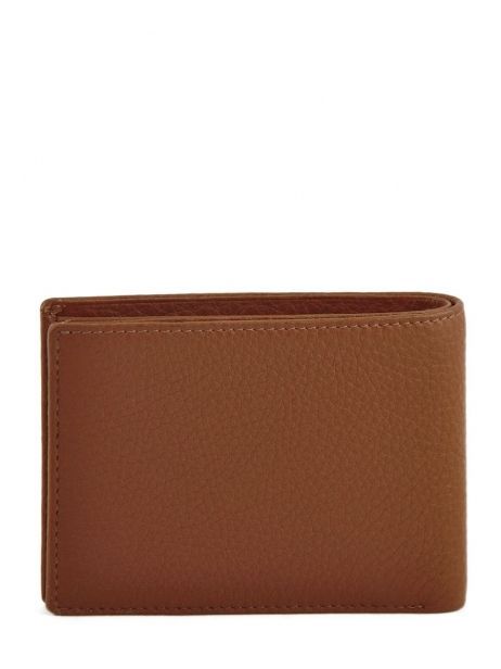 Wallet Leather Yves renard Brown foulonne 2377 other view 2