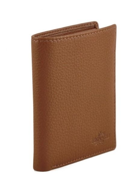 Wallet Leather Yves renard Brown foulonne 23419 other view 1