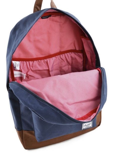 Backpack Heritage 1 Compartment + 15'' Pc Herschel Blue classics 10007 other view 5