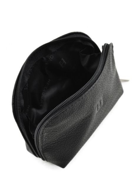 Coin Purse Leather Hexagona Black confort 467389 other view 1