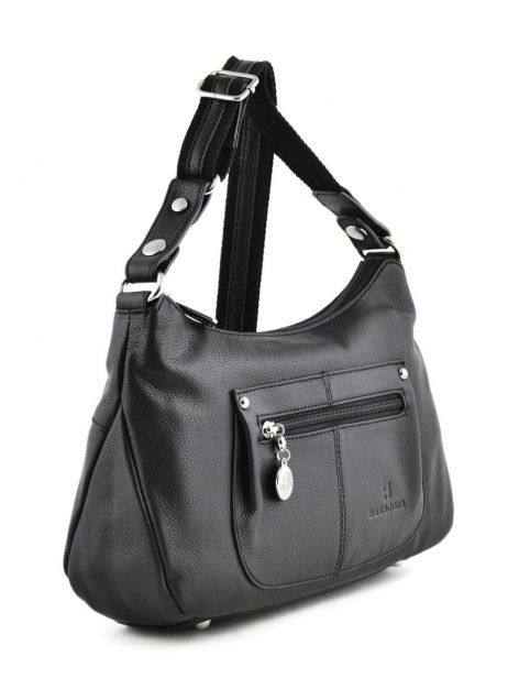 Besace Confort Cuir Hexagona Noir confort 462349 vue secondaire 3